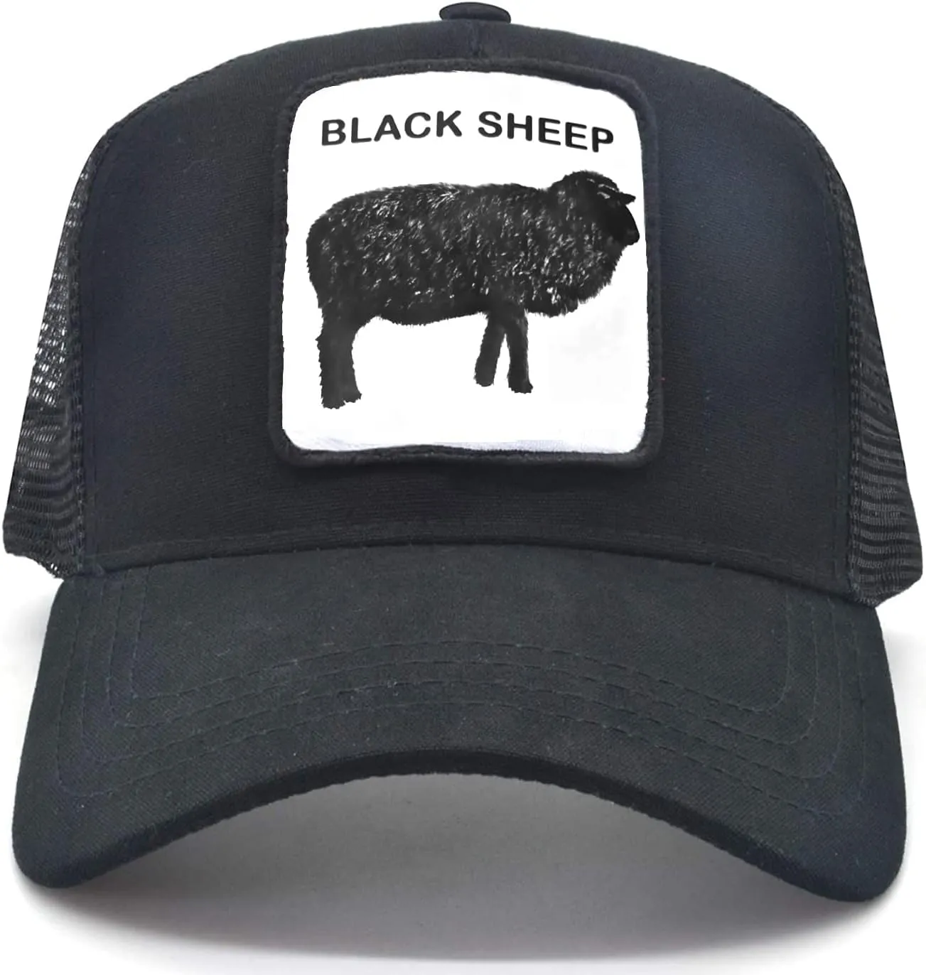 Animal Baseball Cap Patch Embroidered Women Trucker Hat Men Plain Mesh Adjustable Outdoor Sport Hunt Ball Caps