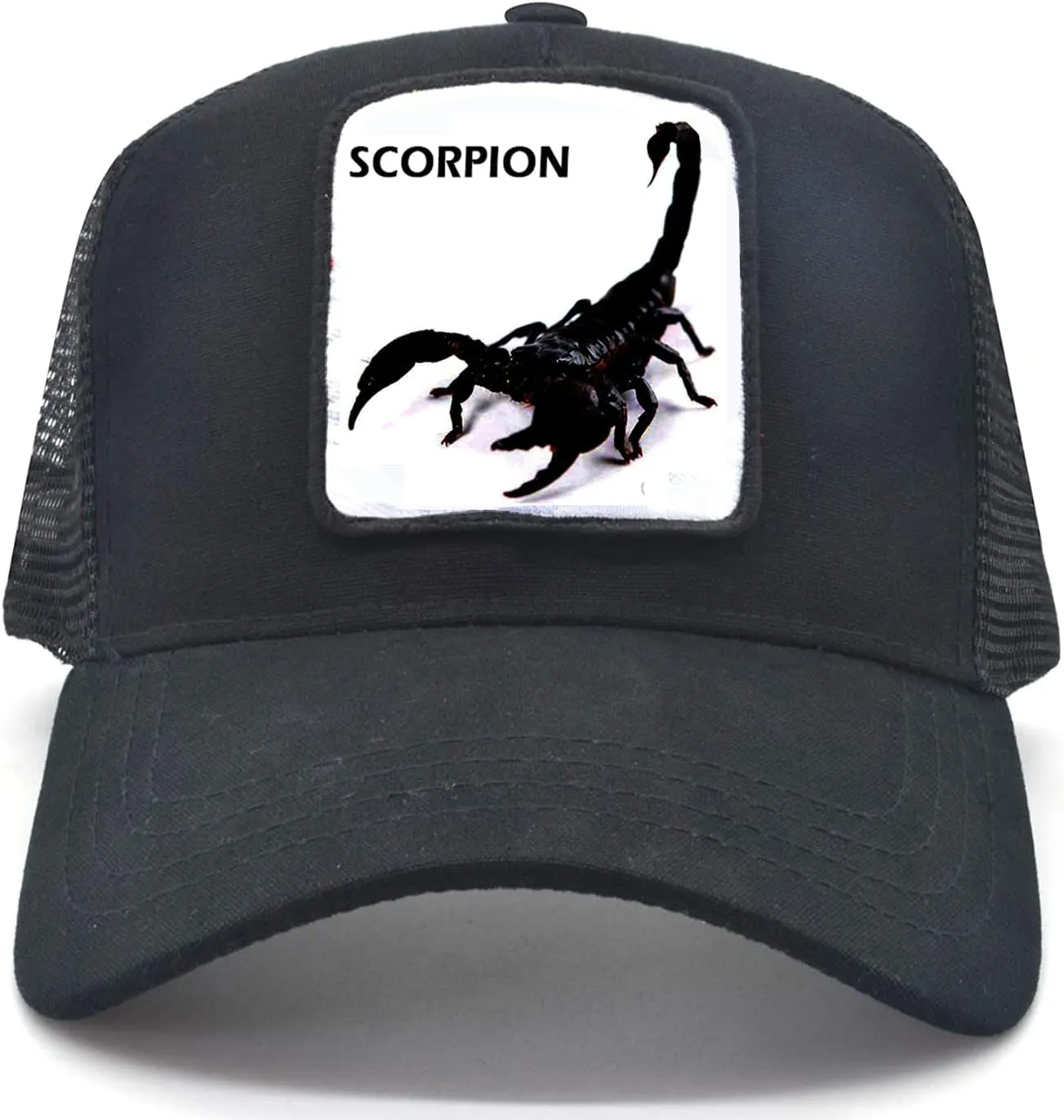 Animal Baseball Cap Patch Embroidered Women Trucker Hat Men Plain Mesh Adjustable Outdoor Sport Hunt Ball Caps