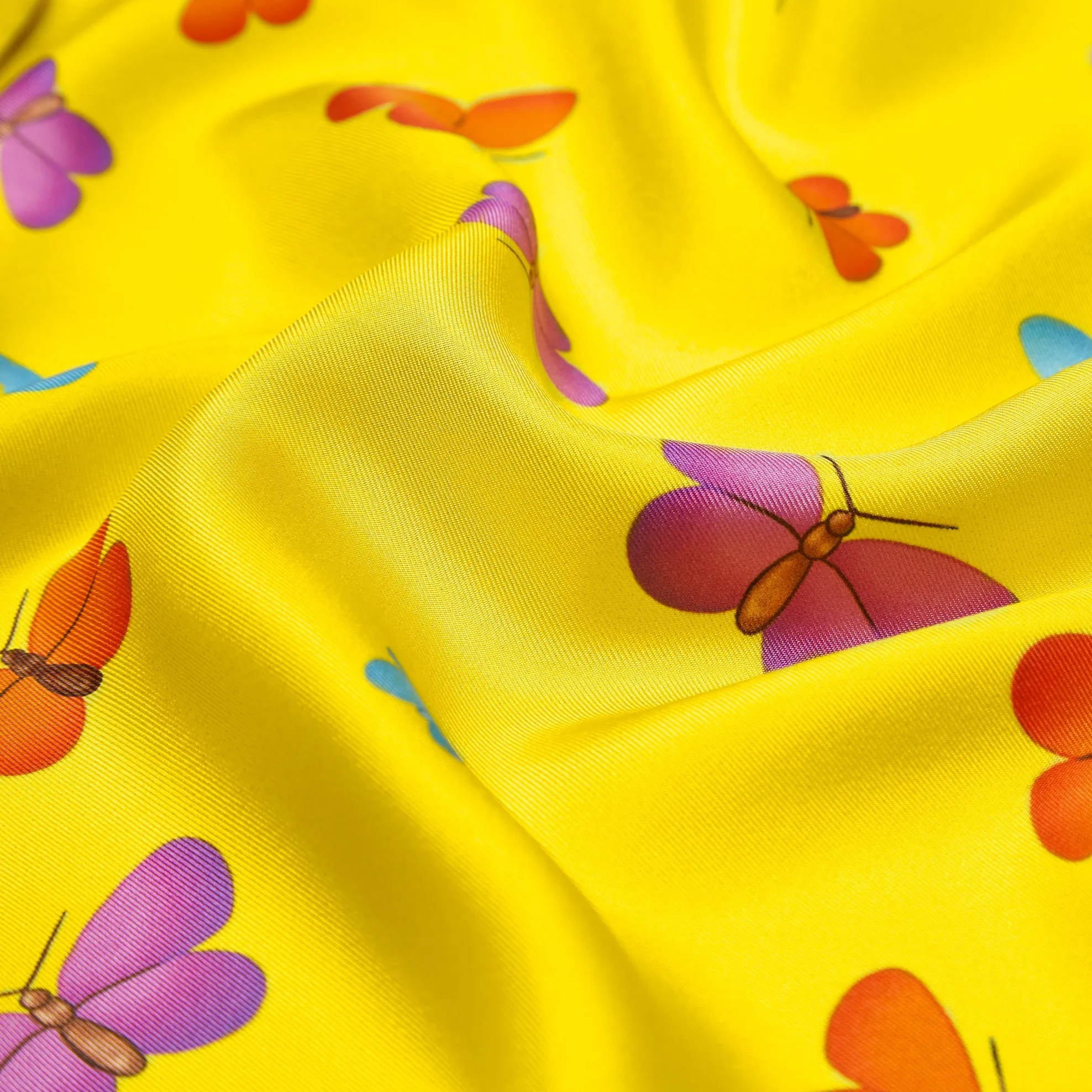 Butterfly Silk Mini Scarf