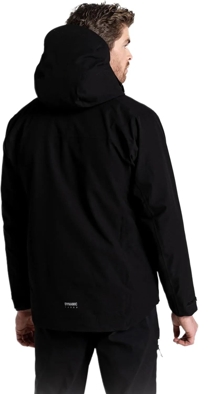 Craghoppers Mens Dynamic Pro Stretch Waterproof-Breathable Rain Jacket