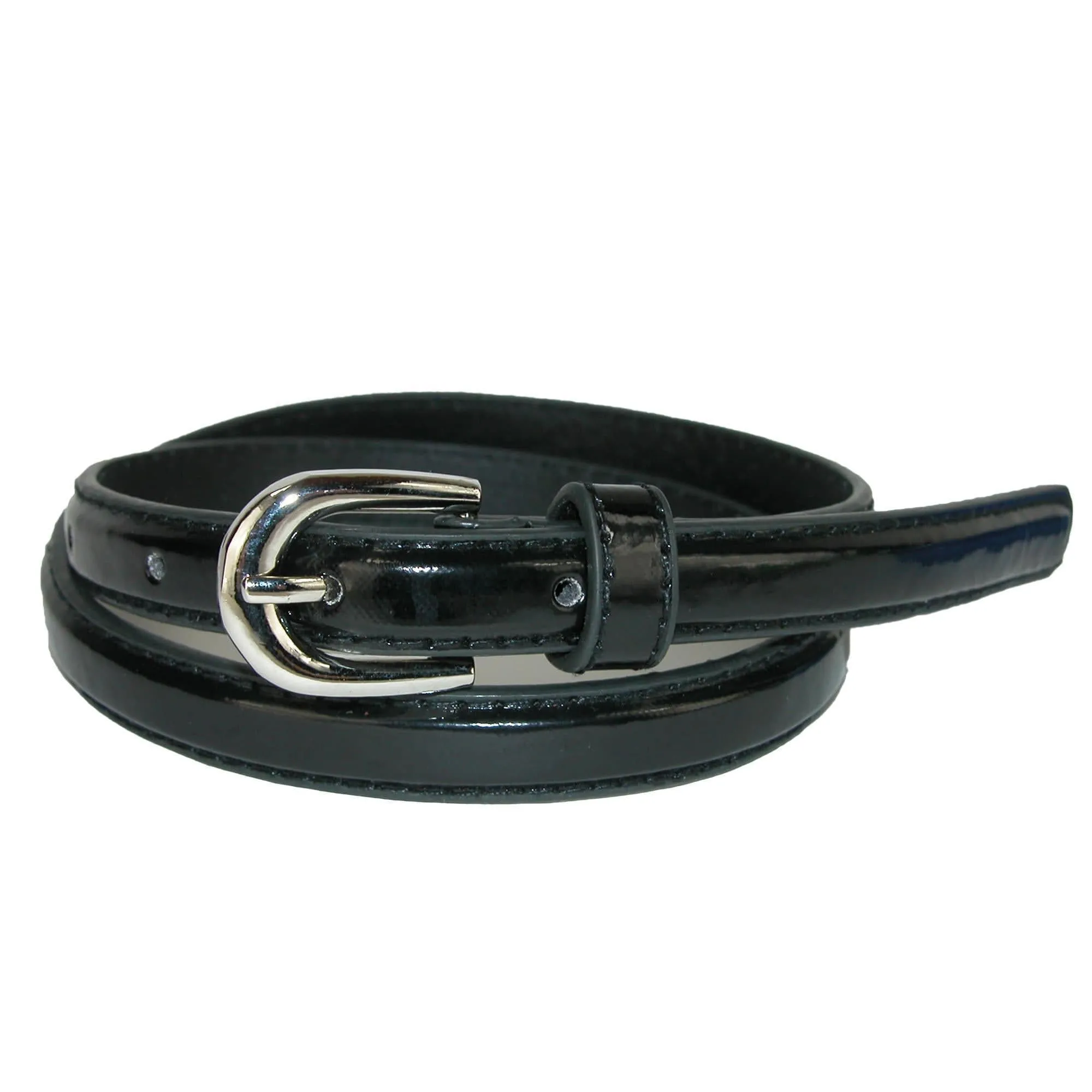CTM® Kid's Skinny Dress Belt (Pack of 2 Colors)
