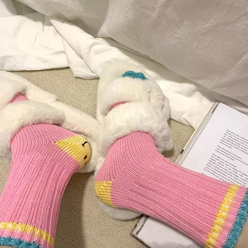 Cute Emoji Printed Socks