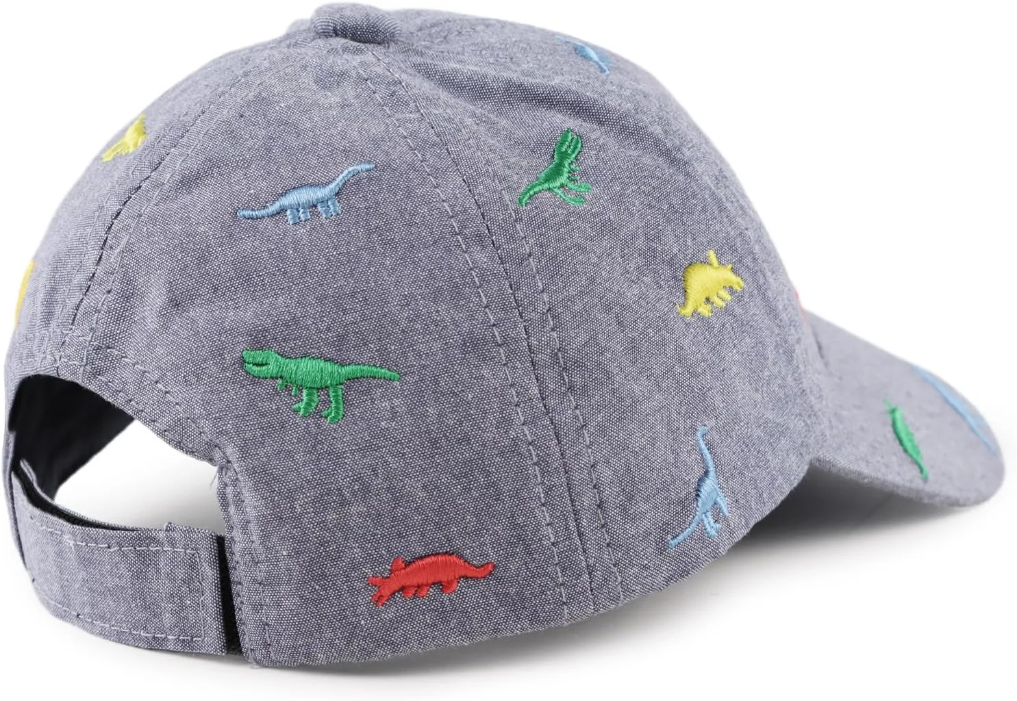 JANGANNSA Dinosaur Boys Girls Caps Embroidery Baby Baseball Caps Cotton Infant Toddler Kids Hat Spring Summer Autumn