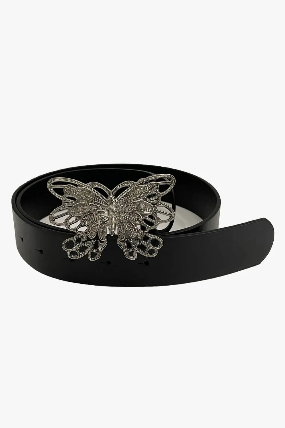 Moon Moth Buckle Vintage Belt