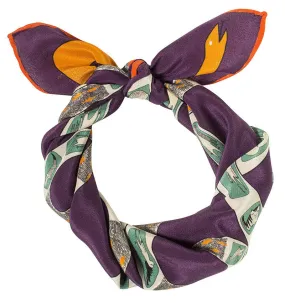 Multi Furious Phyton Silk Pocket Square