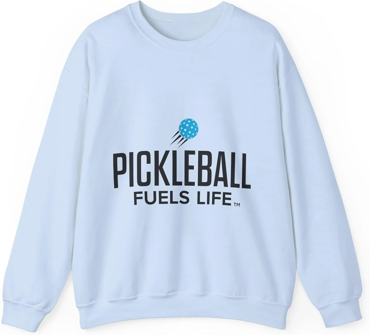 Sleek Pickleball Unisex Heavy Blend Crewneck Sweatshirt