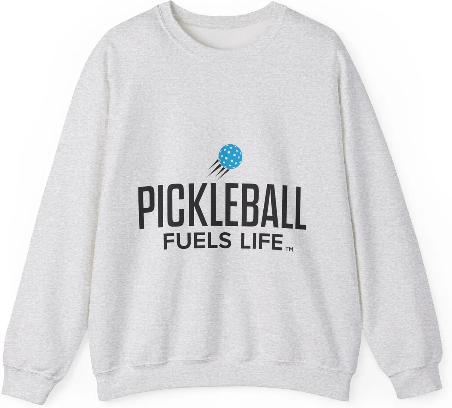 Sleek Pickleball Unisex Heavy Blend Crewneck Sweatshirt