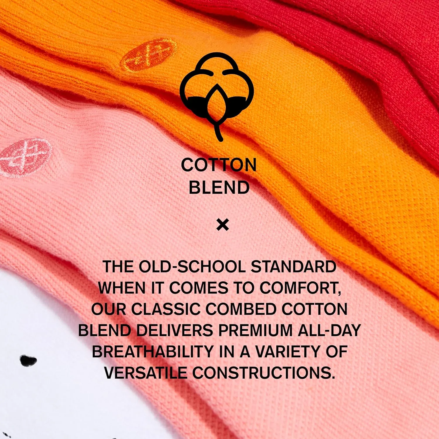 Stance Unisex Athletic Tab Pink Socks