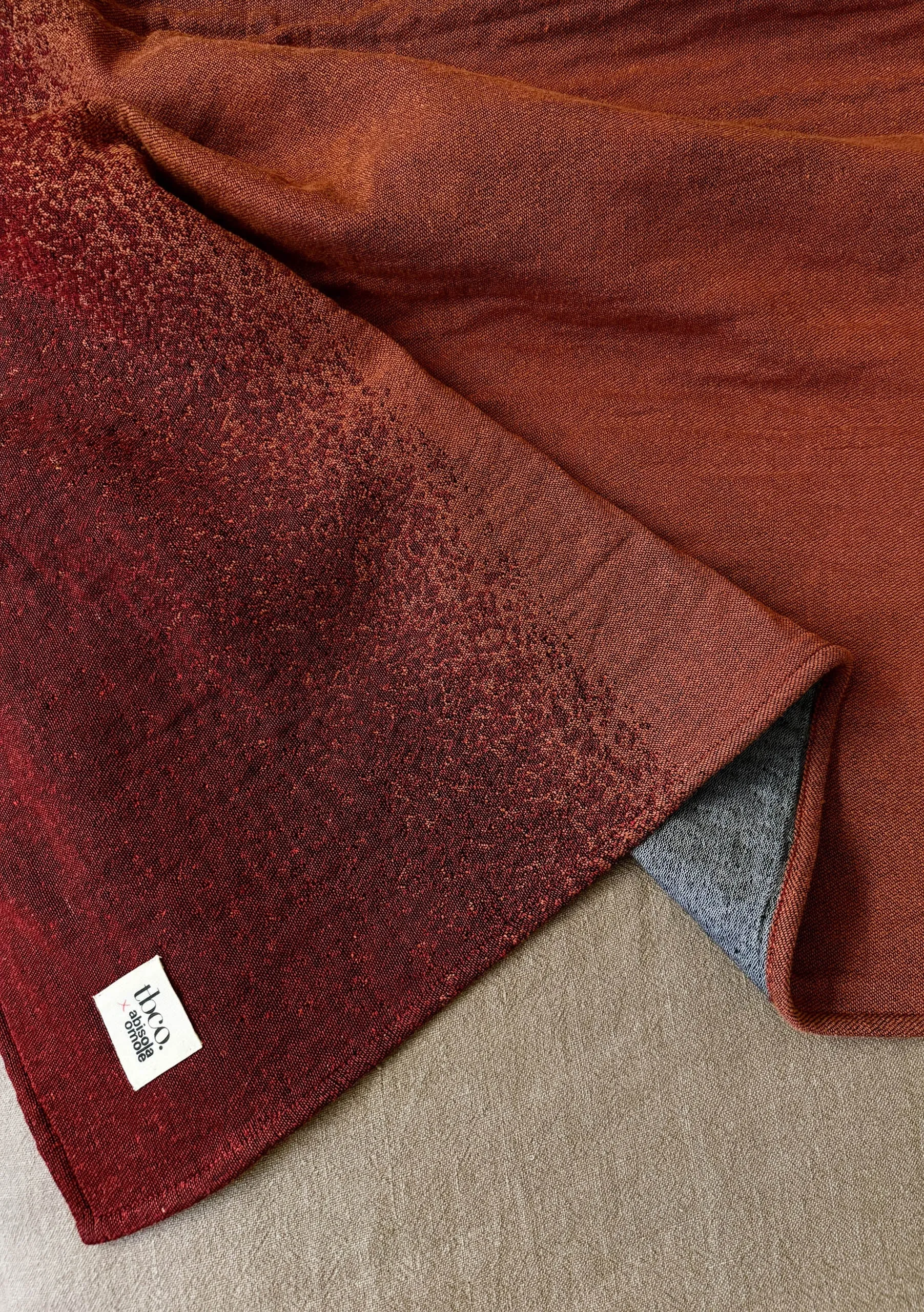 TBCo x Abisola Omole Hues Cotton Throw