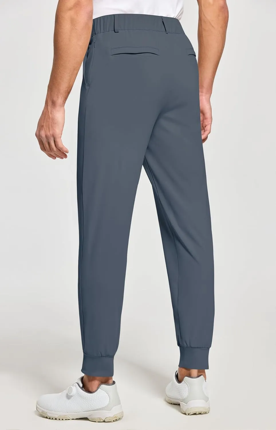 Willit Men's Golf Joggers Pants Stretch Slim Fit Work Dress Pants Quick Dry Athletic Pants with Pockets