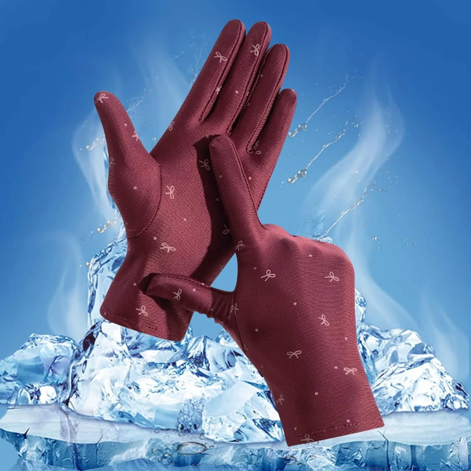 Winter Touchscreen Gloves Women Men Touchscreen Warm Knitted Gloves Non Slip Driving Running Cycling Gloves